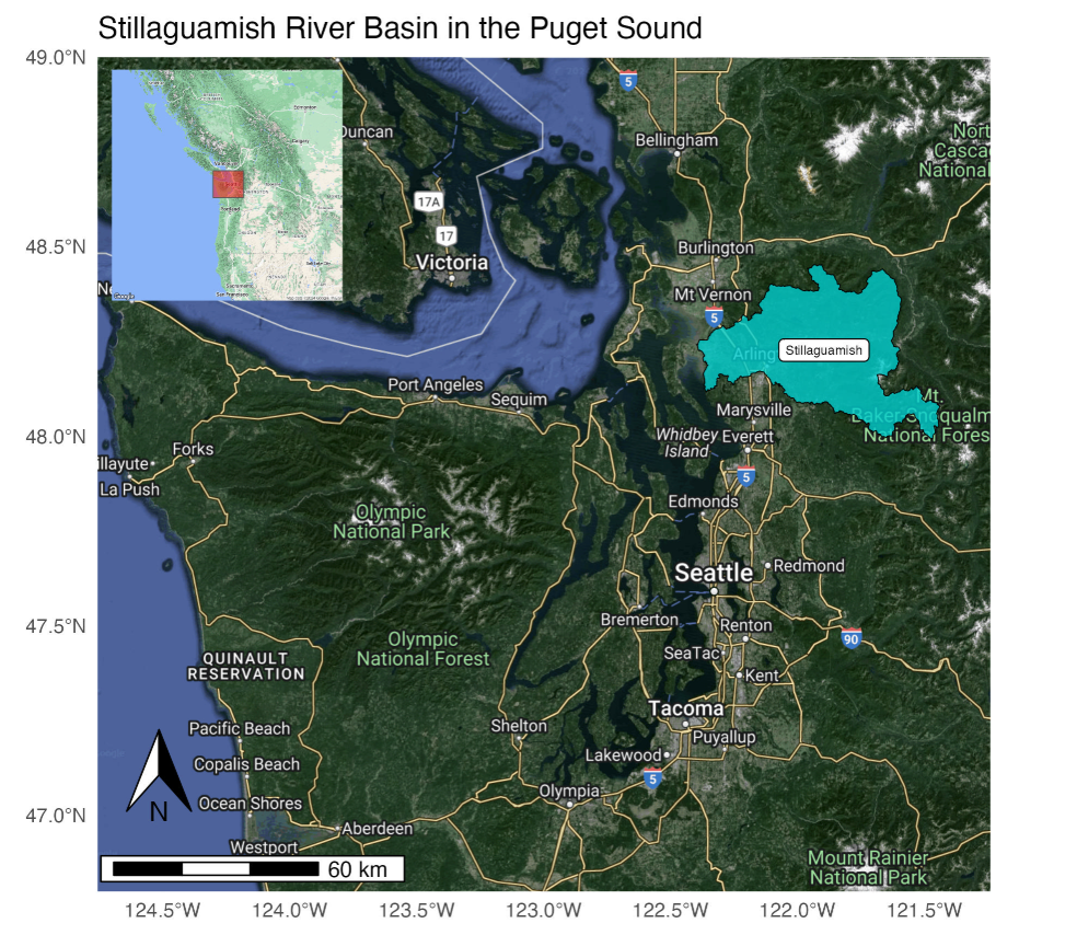 Stillaguamish river basin